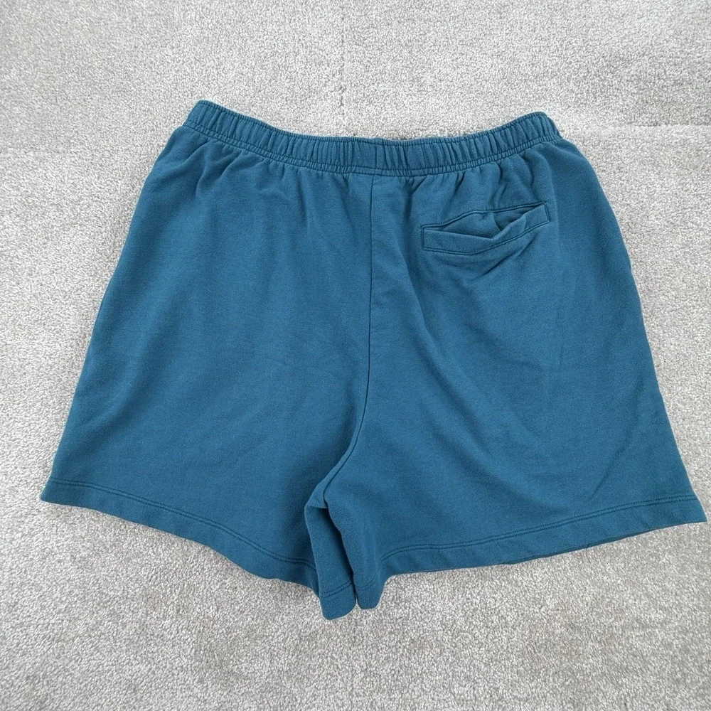 THE NORTH FACE Sweat Shorts Men's Medium Turquoise‎ Fleece Activewear Runner